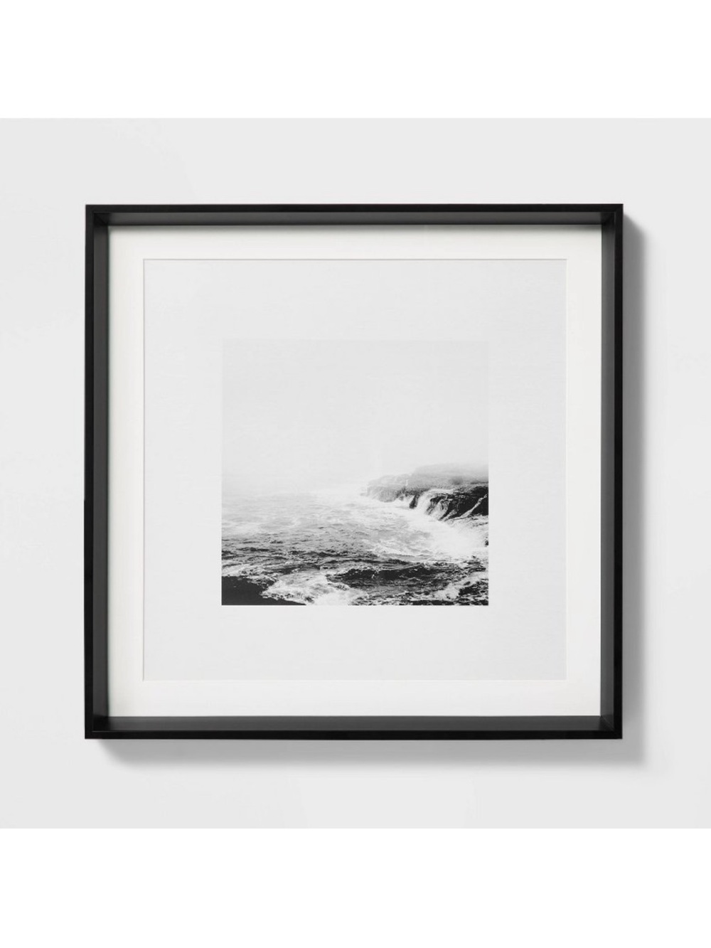 Studio McGee 20” x 20” Foggy Shore Framed Wall Art - Picture 2 of 15